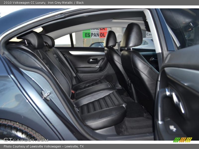 Iron Grey Metallic / Black 2010 Volkswagen CC Luxury