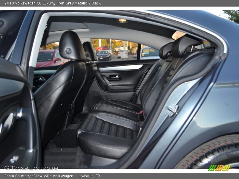 Iron Grey Metallic / Black 2010 Volkswagen CC Luxury