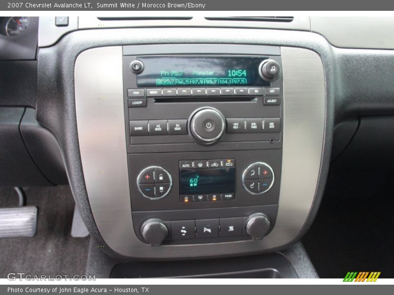Summit White / Morocco Brown/Ebony 2007 Chevrolet Avalanche LT
