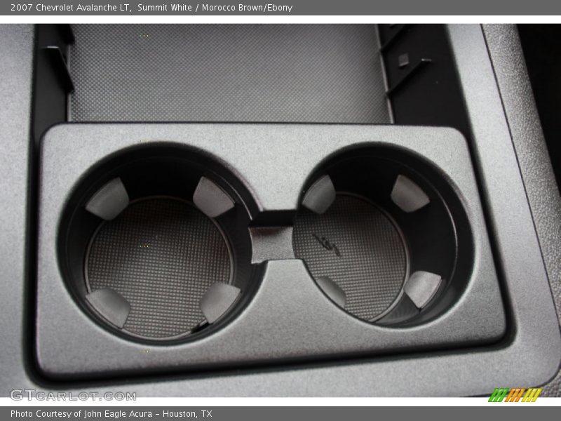 Summit White / Morocco Brown/Ebony 2007 Chevrolet Avalanche LT