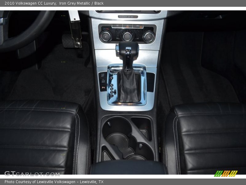 Iron Grey Metallic / Black 2010 Volkswagen CC Luxury