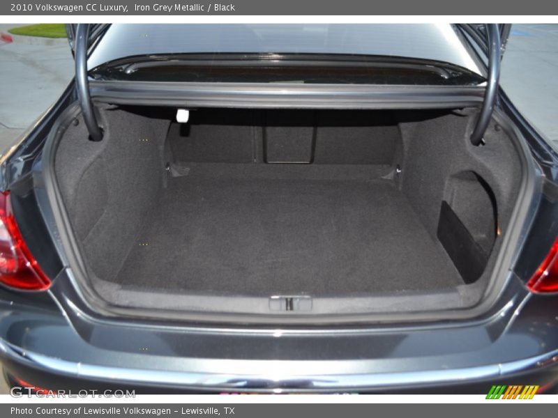 Iron Grey Metallic / Black 2010 Volkswagen CC Luxury