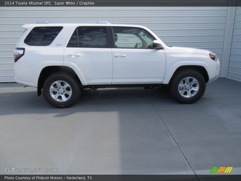 Super White / Graphite 2014 Toyota 4Runner SR5