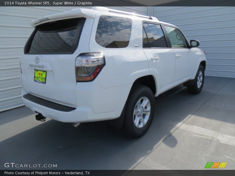 Super White / Graphite 2014 Toyota 4Runner SR5