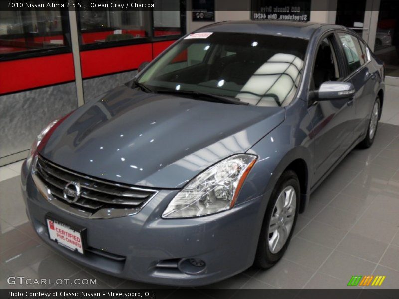 Ocean Gray / Charcoal 2010 Nissan Altima 2.5 SL