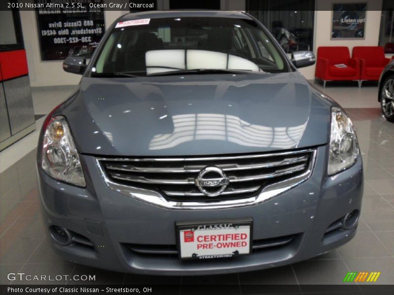 Ocean Gray / Charcoal 2010 Nissan Altima 2.5 SL