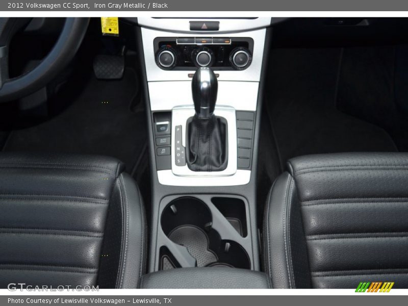 Iron Gray Metallic / Black 2012 Volkswagen CC Sport