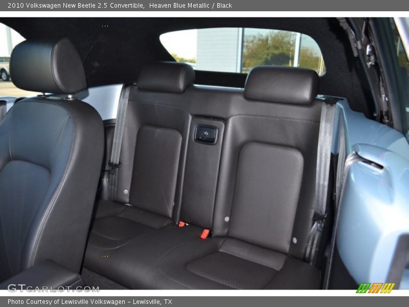 Heaven Blue Metallic / Black 2010 Volkswagen New Beetle 2.5 Convertible