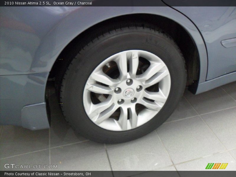 Ocean Gray / Charcoal 2010 Nissan Altima 2.5 SL