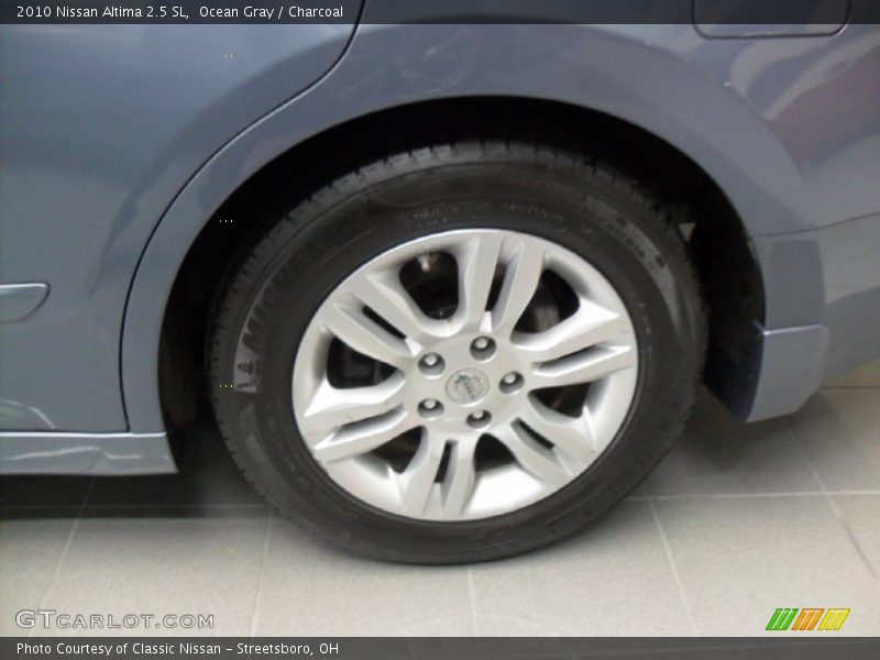 Ocean Gray / Charcoal 2010 Nissan Altima 2.5 SL