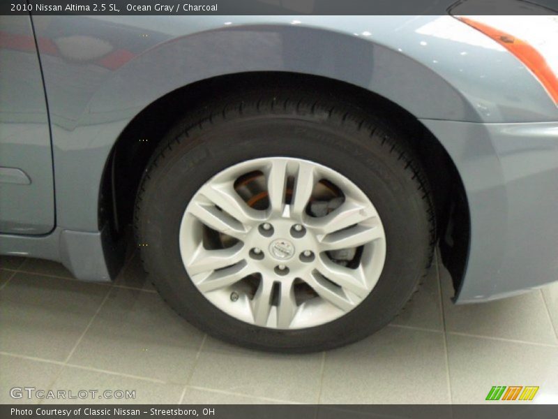 Ocean Gray / Charcoal 2010 Nissan Altima 2.5 SL