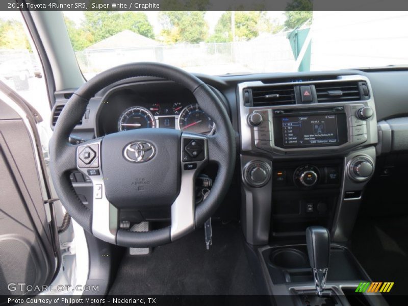 Dashboard of 2014 4Runner SR5