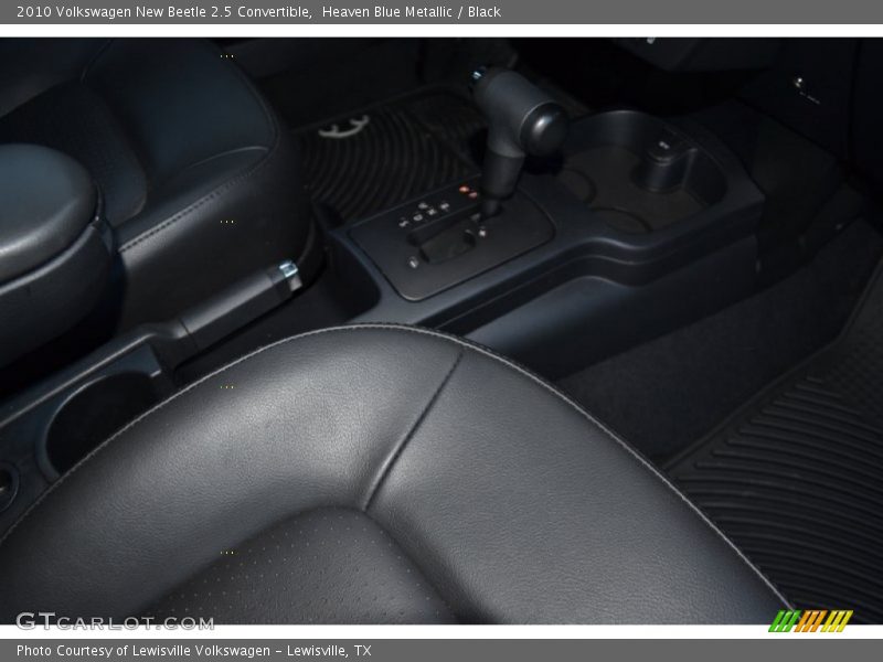 Heaven Blue Metallic / Black 2010 Volkswagen New Beetle 2.5 Convertible