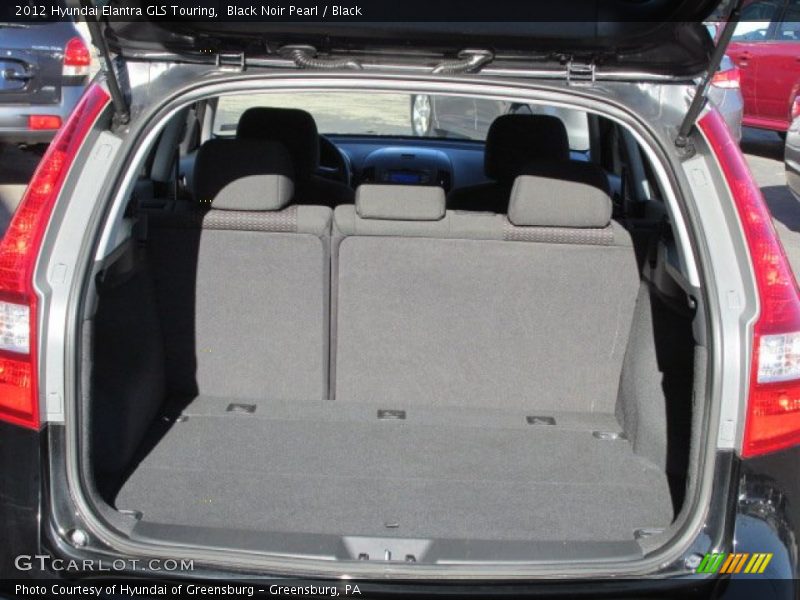 Black Noir Pearl / Black 2012 Hyundai Elantra GLS Touring