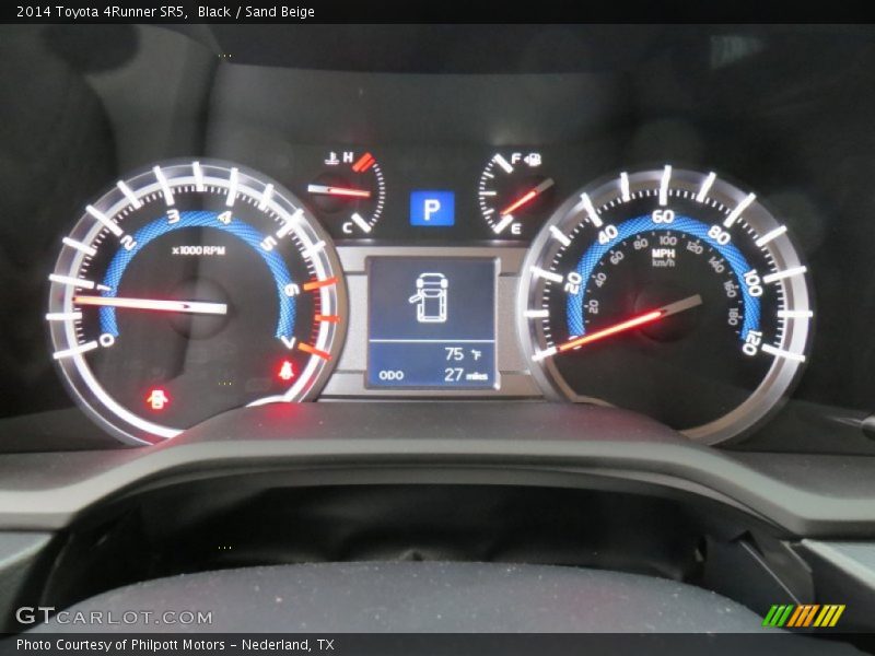  2014 4Runner SR5 SR5 Gauges