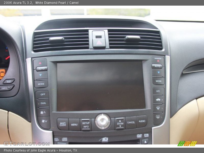 White Diamond Pearl / Camel 2006 Acura TL 3.2