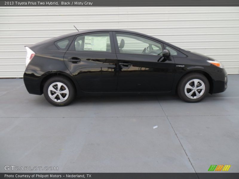 Black / Misty Gray 2013 Toyota Prius Two Hybrid