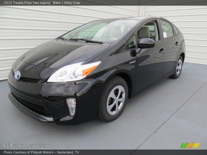 Black / Misty Gray 2013 Toyota Prius Two Hybrid