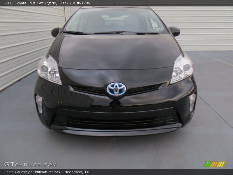 Black / Misty Gray 2013 Toyota Prius Two Hybrid