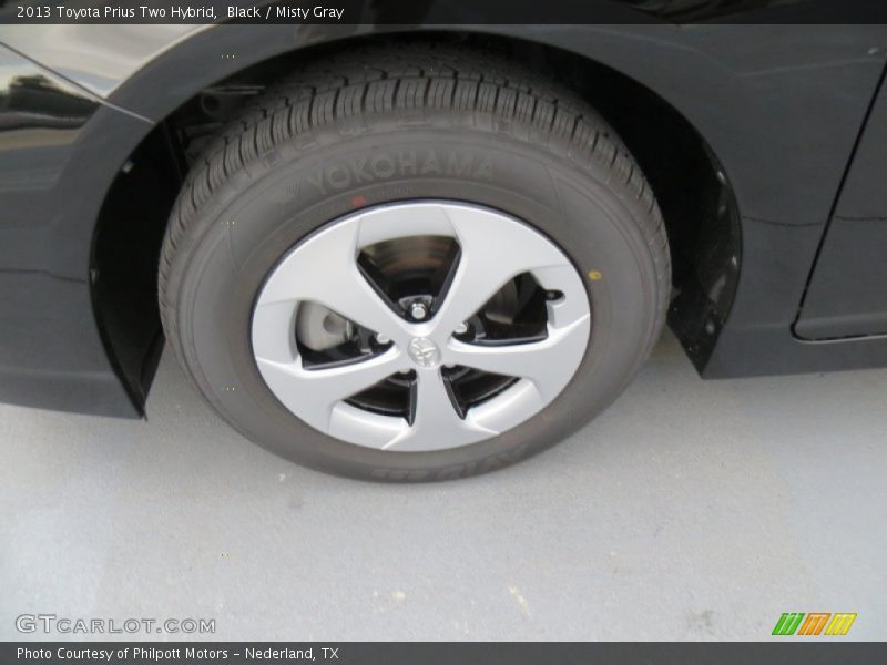 Black / Misty Gray 2013 Toyota Prius Two Hybrid