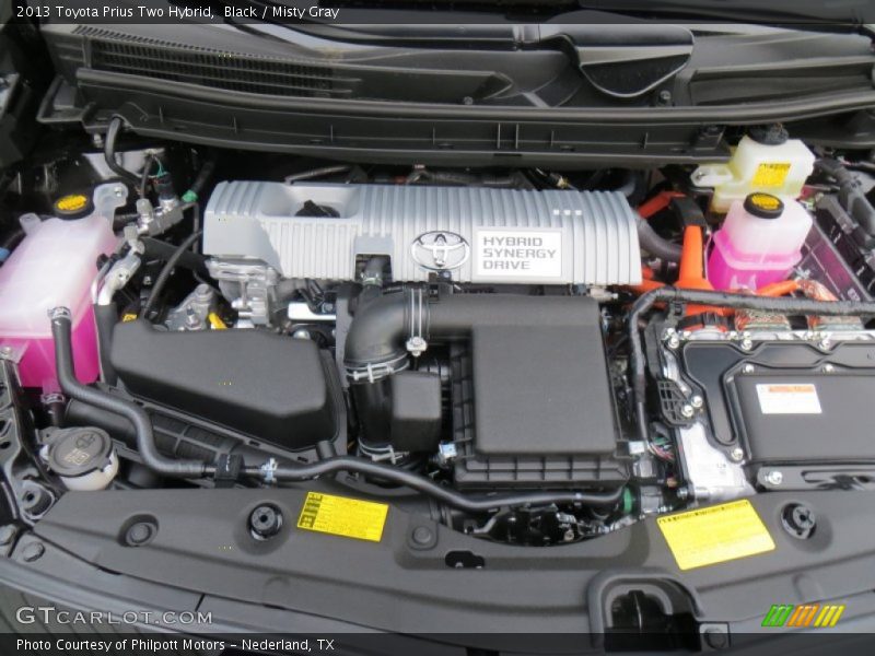 Black / Misty Gray 2013 Toyota Prius Two Hybrid