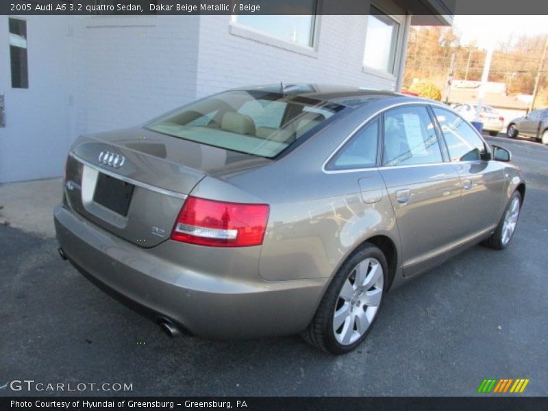  2005 A6 3.2 quattro Sedan Dakar Beige Metallic