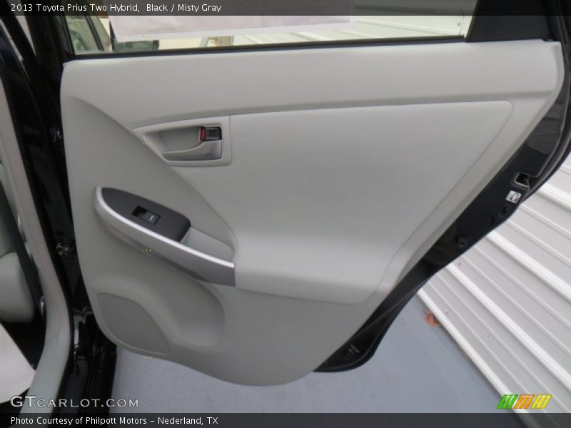 Black / Misty Gray 2013 Toyota Prius Two Hybrid