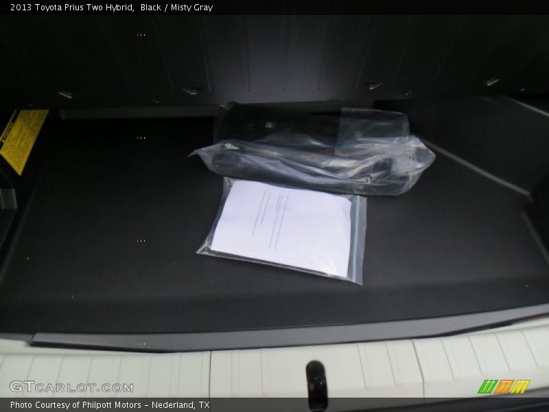 Black / Misty Gray 2013 Toyota Prius Two Hybrid