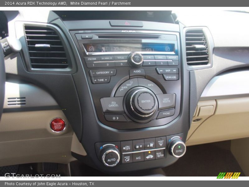 White Diamond Pearl / Parchment 2014 Acura RDX Technology AWD