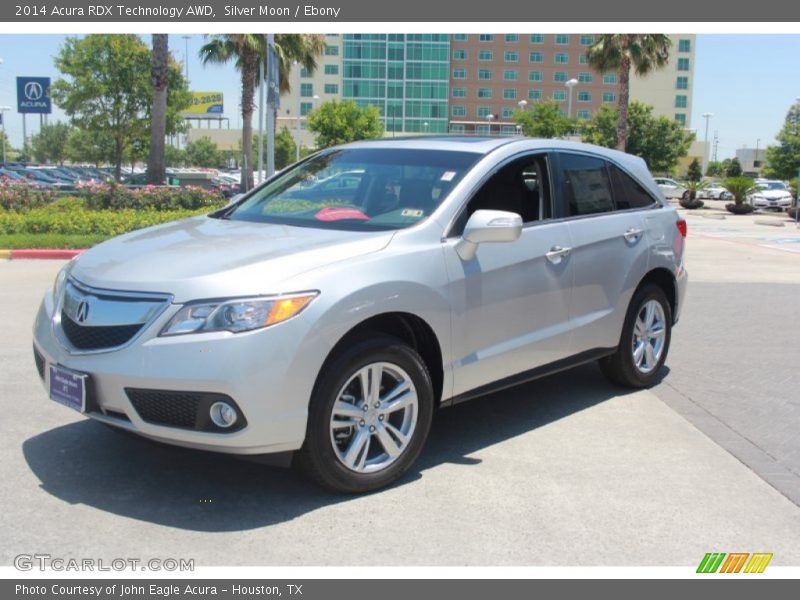 Silver Moon / Ebony 2014 Acura RDX Technology AWD