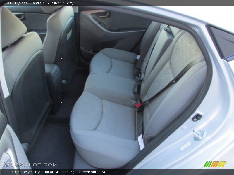 Silver / Gray 2013 Hyundai Elantra GLS