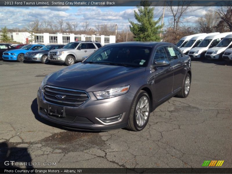 Sterling Gray Metallic / Charcoal Black 2013 Ford Taurus Limited