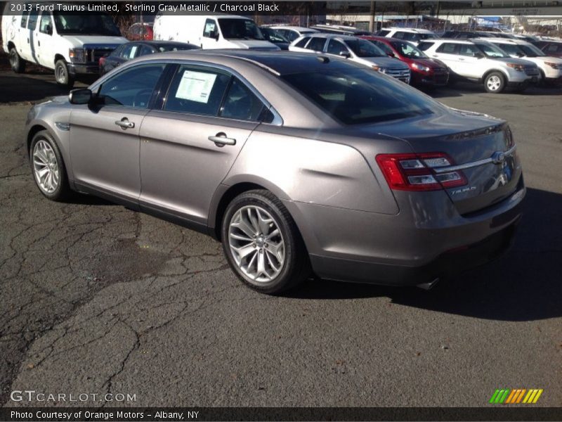 Sterling Gray Metallic / Charcoal Black 2013 Ford Taurus Limited