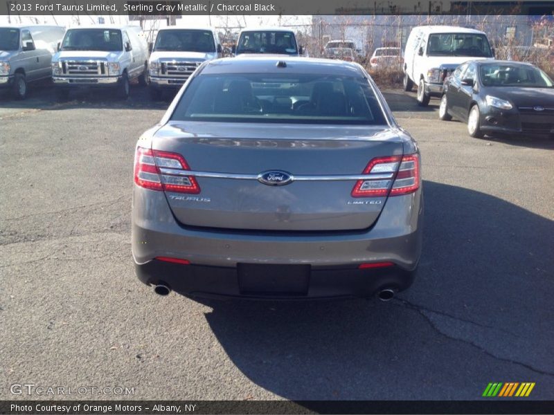Sterling Gray Metallic / Charcoal Black 2013 Ford Taurus Limited