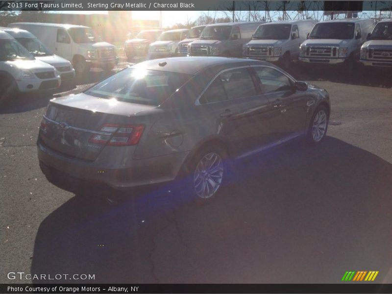 Sterling Gray Metallic / Charcoal Black 2013 Ford Taurus Limited