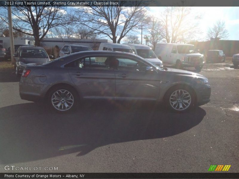 Sterling Gray Metallic / Charcoal Black 2013 Ford Taurus Limited