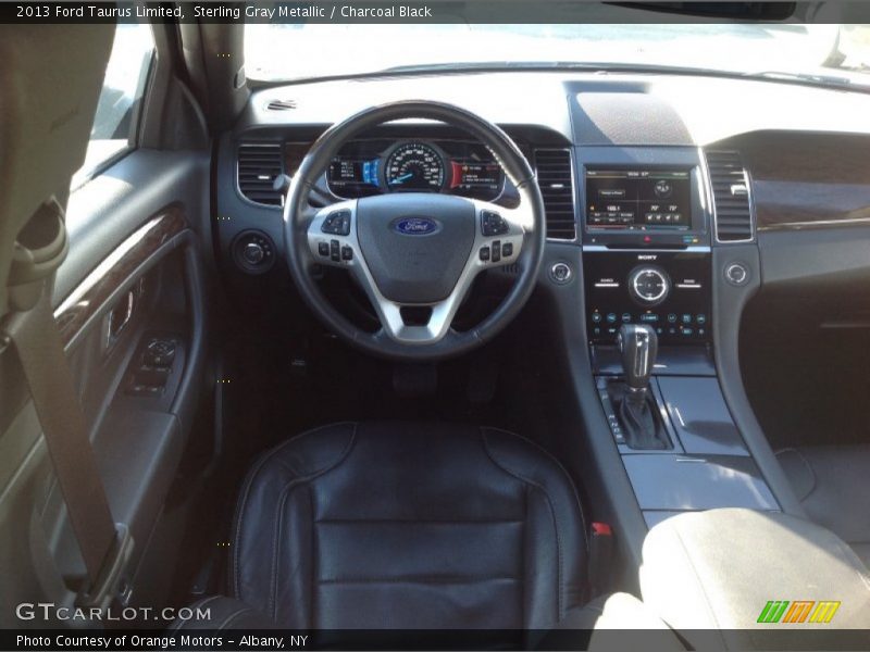 Sterling Gray Metallic / Charcoal Black 2013 Ford Taurus Limited