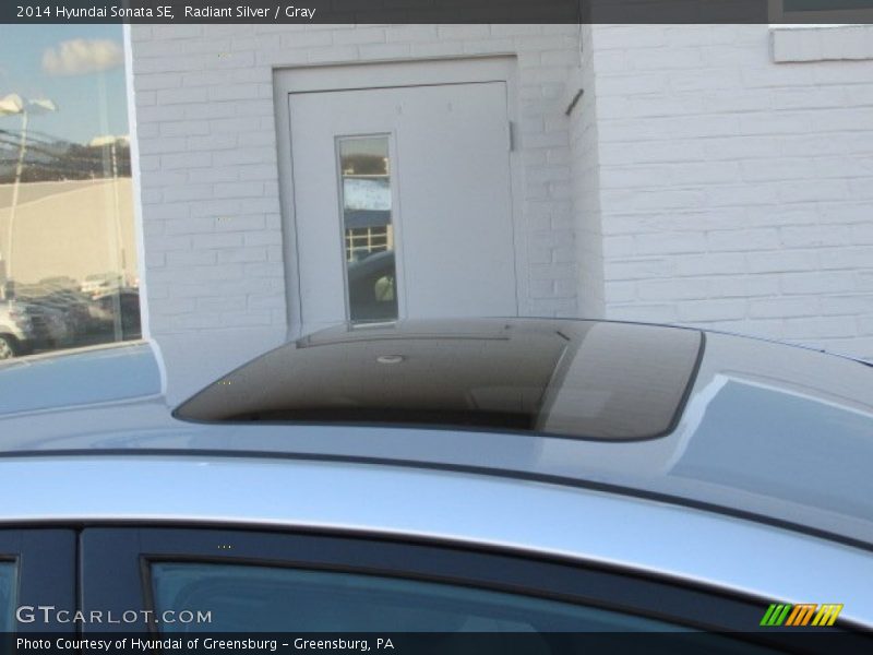 Radiant Silver / Gray 2014 Hyundai Sonata SE