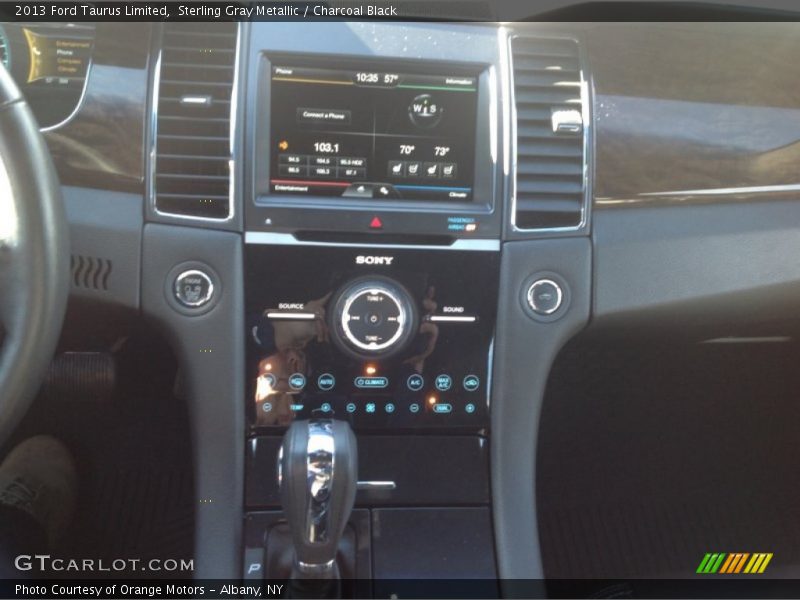 Sterling Gray Metallic / Charcoal Black 2013 Ford Taurus Limited