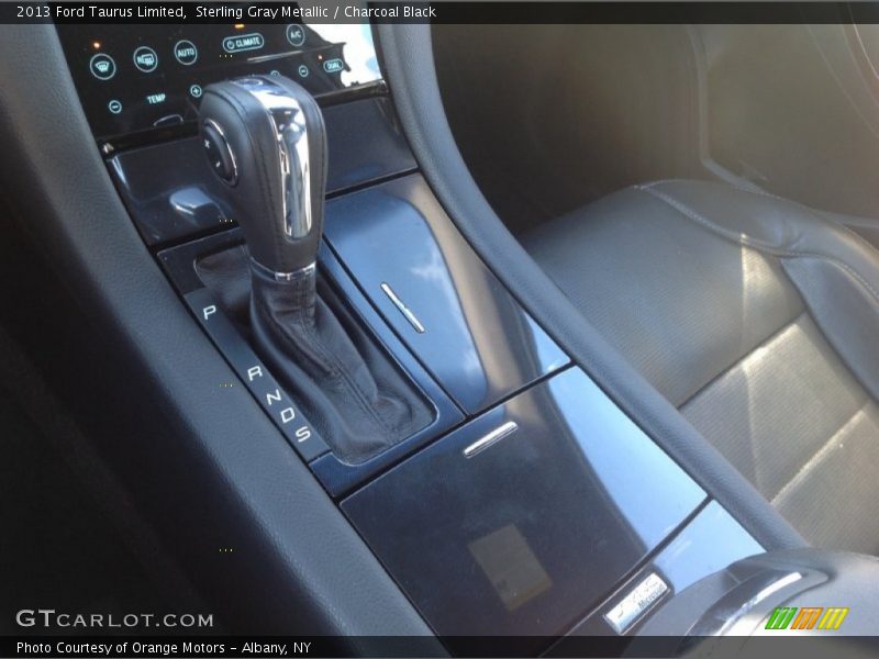 Sterling Gray Metallic / Charcoal Black 2013 Ford Taurus Limited