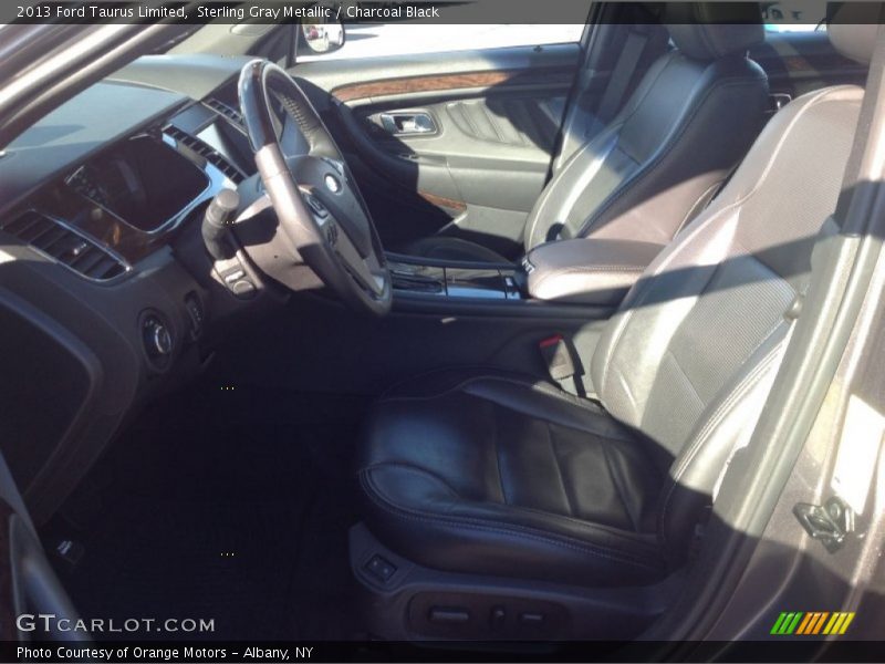 Sterling Gray Metallic / Charcoal Black 2013 Ford Taurus Limited