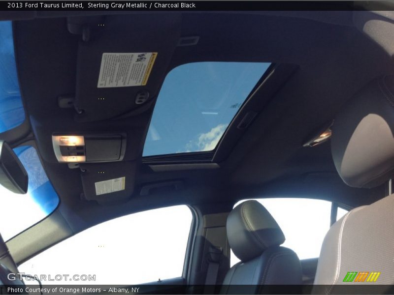 Sterling Gray Metallic / Charcoal Black 2013 Ford Taurus Limited