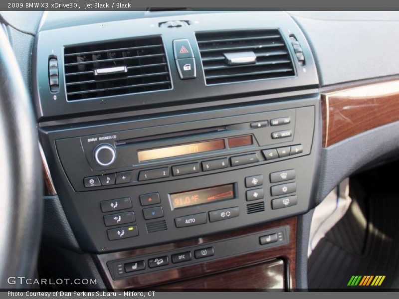 Jet Black / Black 2009 BMW X3 xDrive30i