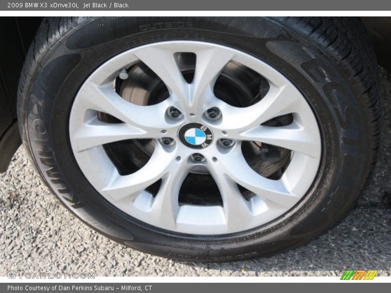 Jet Black / Black 2009 BMW X3 xDrive30i