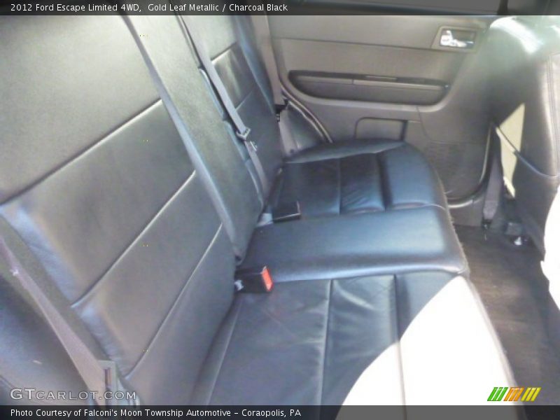 Gold Leaf Metallic / Charcoal Black 2012 Ford Escape Limited 4WD