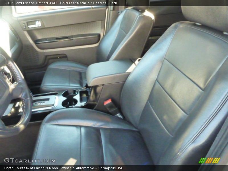 Gold Leaf Metallic / Charcoal Black 2012 Ford Escape Limited 4WD