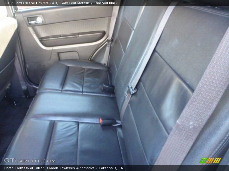 Gold Leaf Metallic / Charcoal Black 2012 Ford Escape Limited 4WD