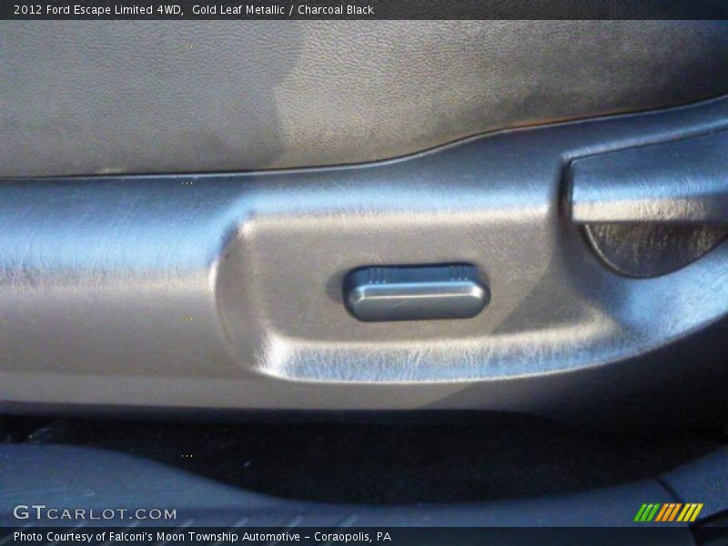 Gold Leaf Metallic / Charcoal Black 2012 Ford Escape Limited 4WD