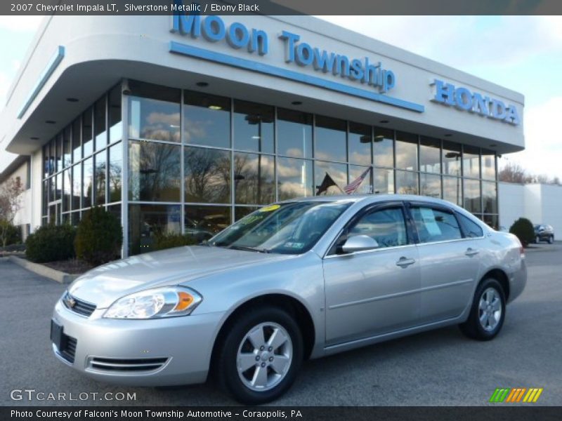 Silverstone Metallic / Ebony Black 2007 Chevrolet Impala LT