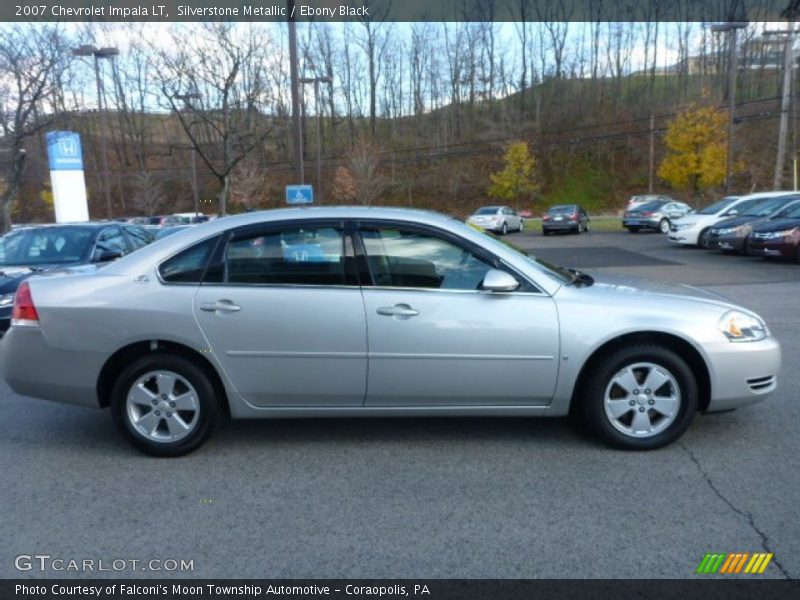 Silverstone Metallic / Ebony Black 2007 Chevrolet Impala LT